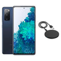 Crimson Samsung Galaxy S20 FE 5G G781V (Verizon Unlocked) 128GB Cloud Navy (Grade A) w/ Wireless Charger (Refurbished)