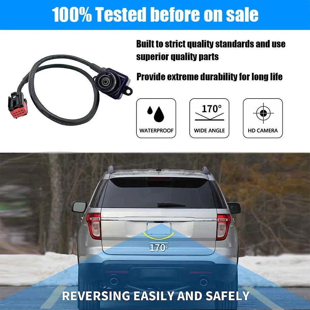 KingFurt OE Rear View Camera 68417057AA for RAM Promaster 1500 2500 3500 2018-2021, Genuine Replacement, 1 Camera
