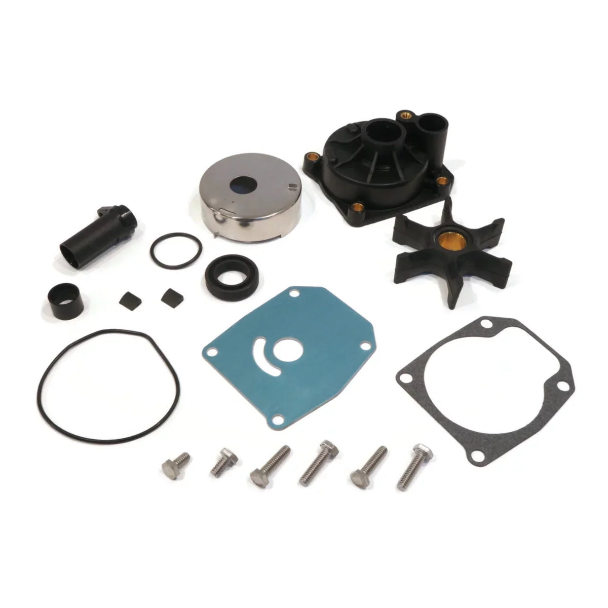 The ROP Shop | Water Pump Impeller Housing Repair Kit For Mallory 9-43408, 943408 Outboard Boat