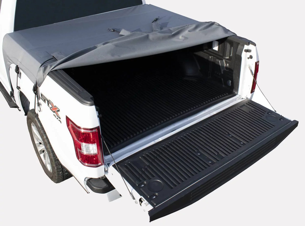 Qwiktarp Inc Truck Bed Cover: 2018 - 2023 Short Bed Chevy Colorado, GMC Canyon, Toyota Tacoma, Ford Ranger