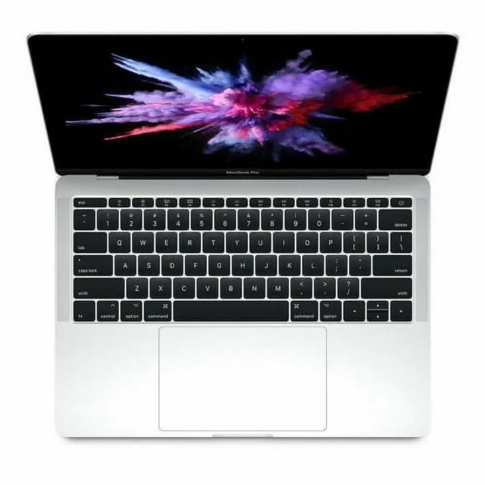 Pre-Owned Apple MacBook Pro Laptop Core i5 2.3GHz 16GB RAM 128GB SSD 13" Silver MPXR2LL/A (2017) Refurbished - Fair