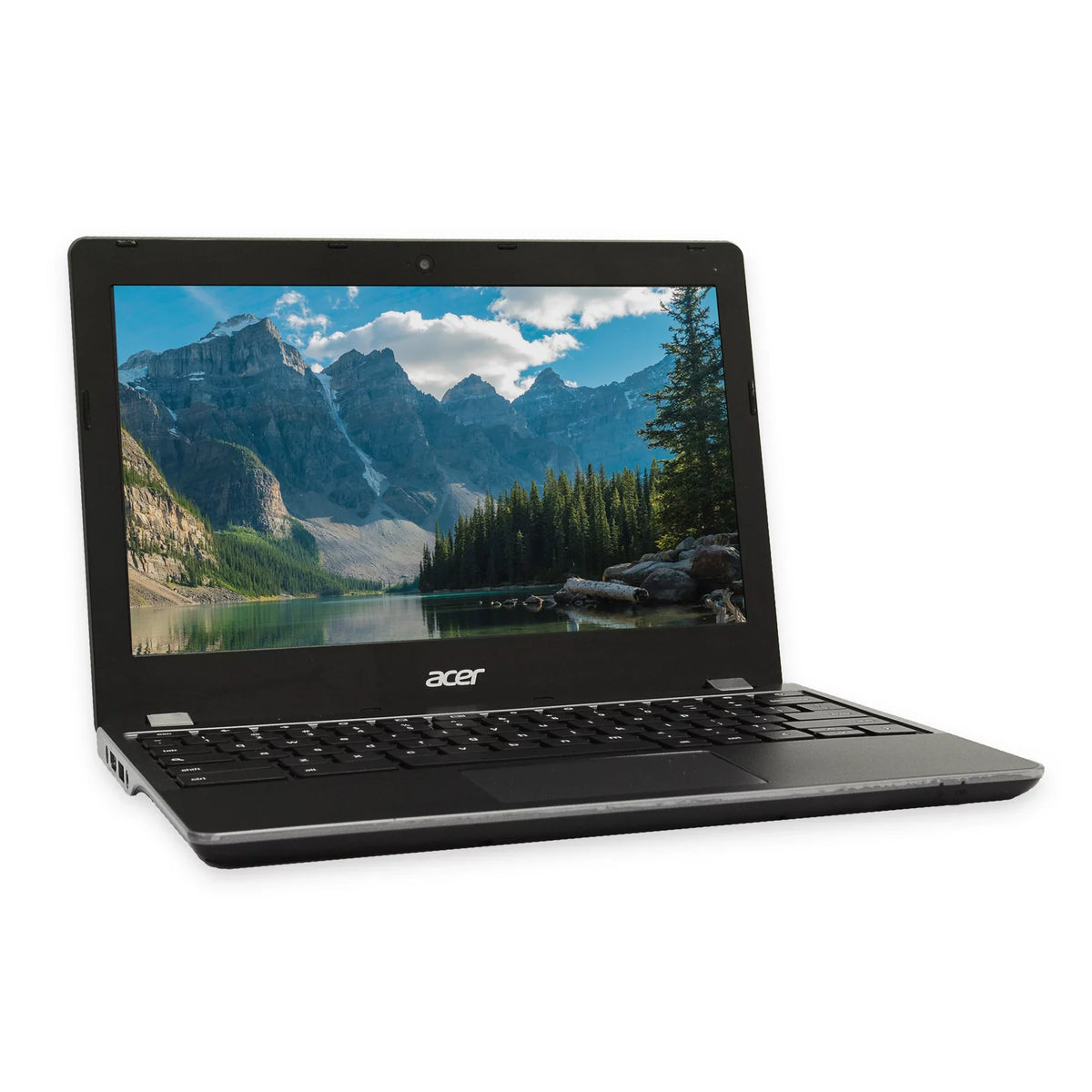 Ruby Acer Chromebook C740 Laptop Computer, High Definition Display, Intel Dual-Core Processor, 16GB Solid State Drive, 4GB RAM, Chrome OS, WiFi, HDMI (Refurbished)