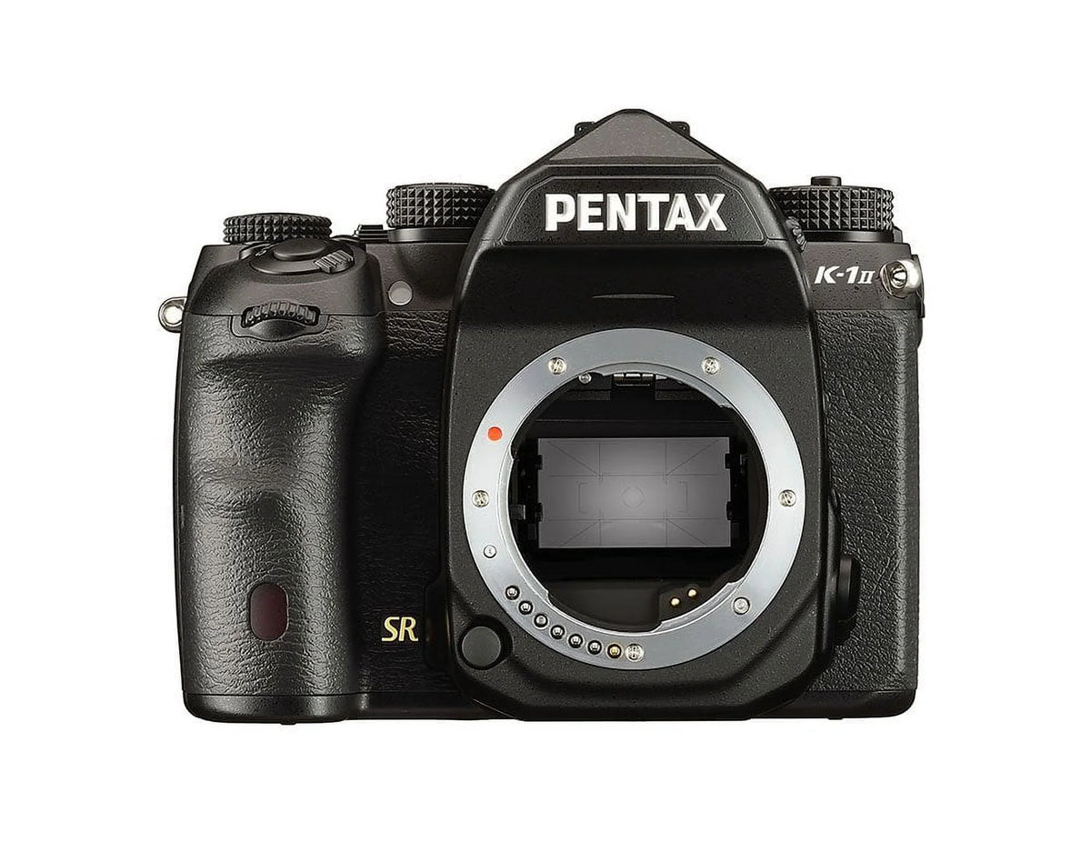Ruby Pentax K-1 Mark II 36MP Weather Resistant DSLR with 3.2" TFT LCD, Body Only, Black Refurbished