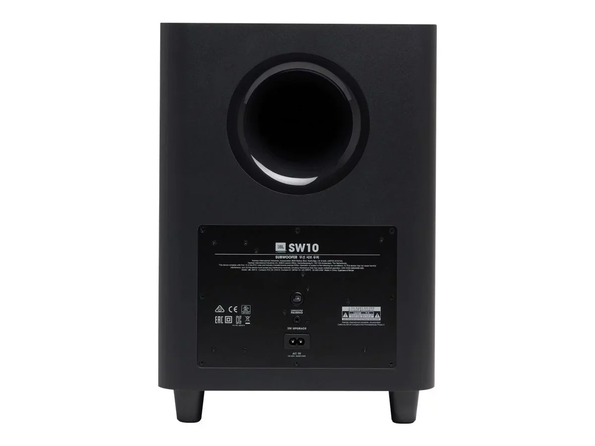JBL 10" 300W Wireless Ruby Subwoofer (JBLSW10BLKAM)