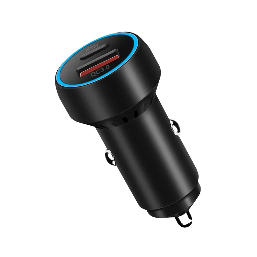 Super Fast USB-C Charging Adapter QC3.0 PD Car Charger for DJI Mini 2/Mini 3 Pro