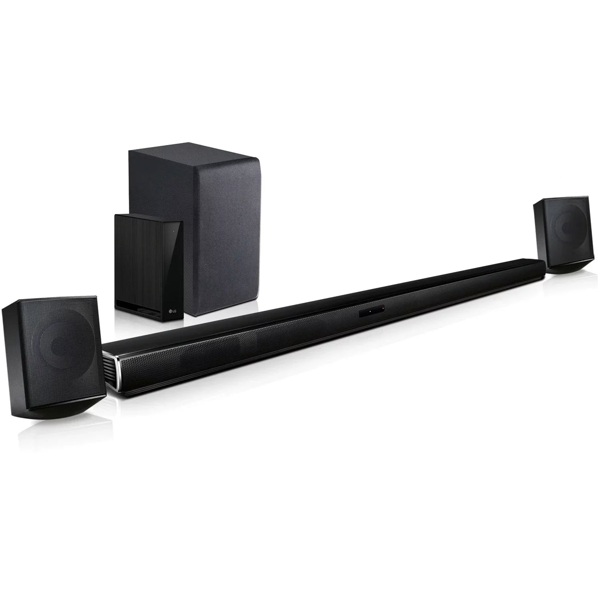 LG 2.1 Channel 300W High-Res Audio Soundbar System with Wireless Subwoofer - SJ4Y