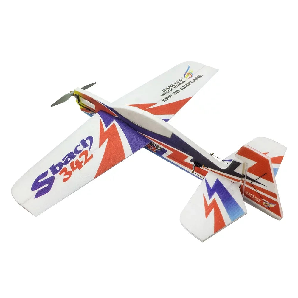 Carevas Dancing Hobby E1801 EPP RC Airplane 1000mm Electric Ruby SBACH342 RC Aircraft Unassembled KIT Version DIY Flying Model