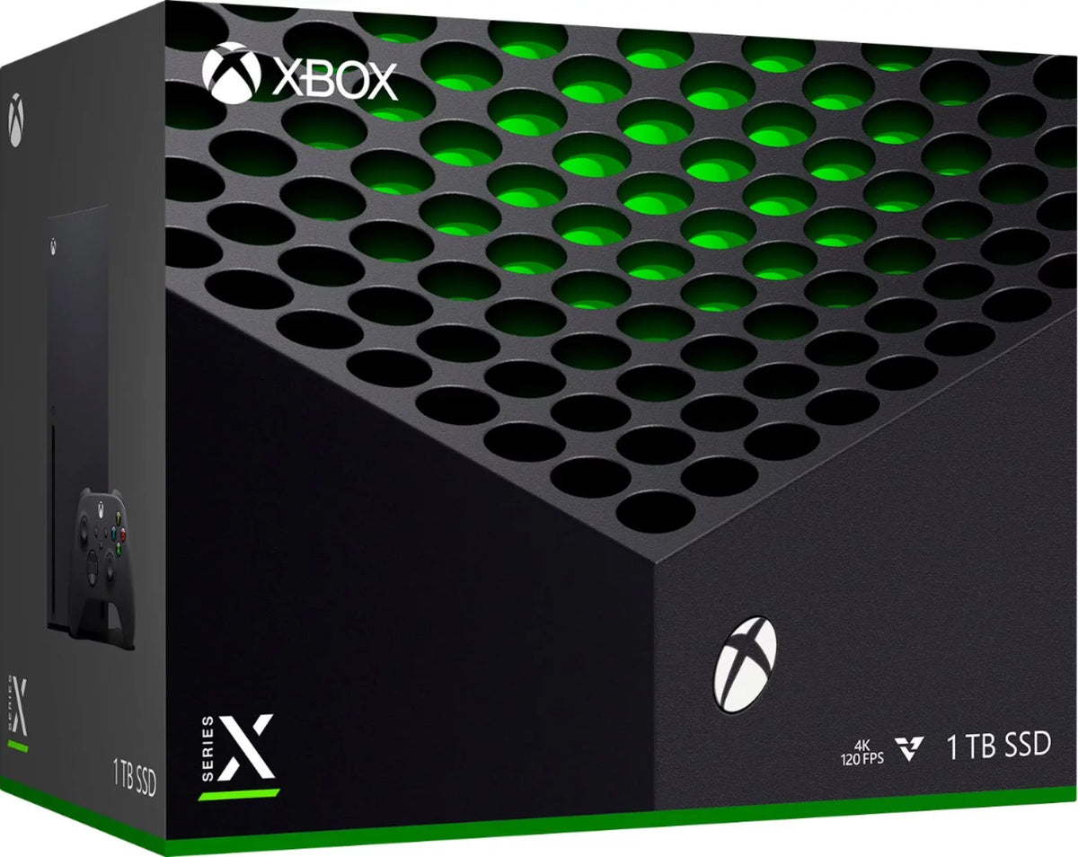 Xbox Series X Console Bundle - Flagship Xbox X 1TB SSD Black Gaming Console and Wireless Controller with Xbox Controller Case