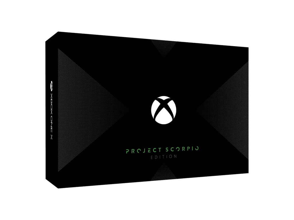 Burgundy Microsoft Xbox One X Project Scorpio Edition 1TB Gaming Console (Refurbished)