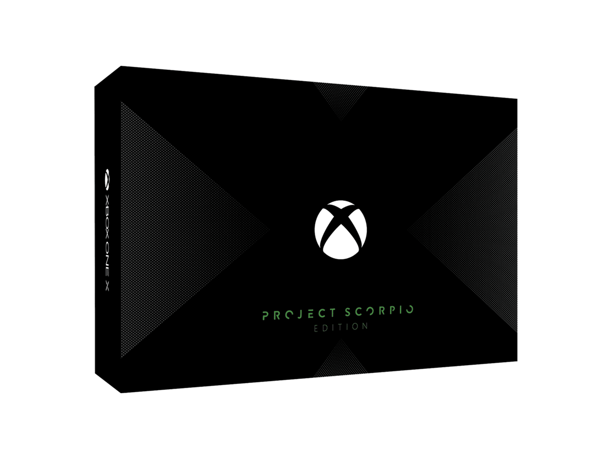 Burgundy Microsoft Xbox One X Project Scorpio Edition 1TB Gaming Console (Refurbished)