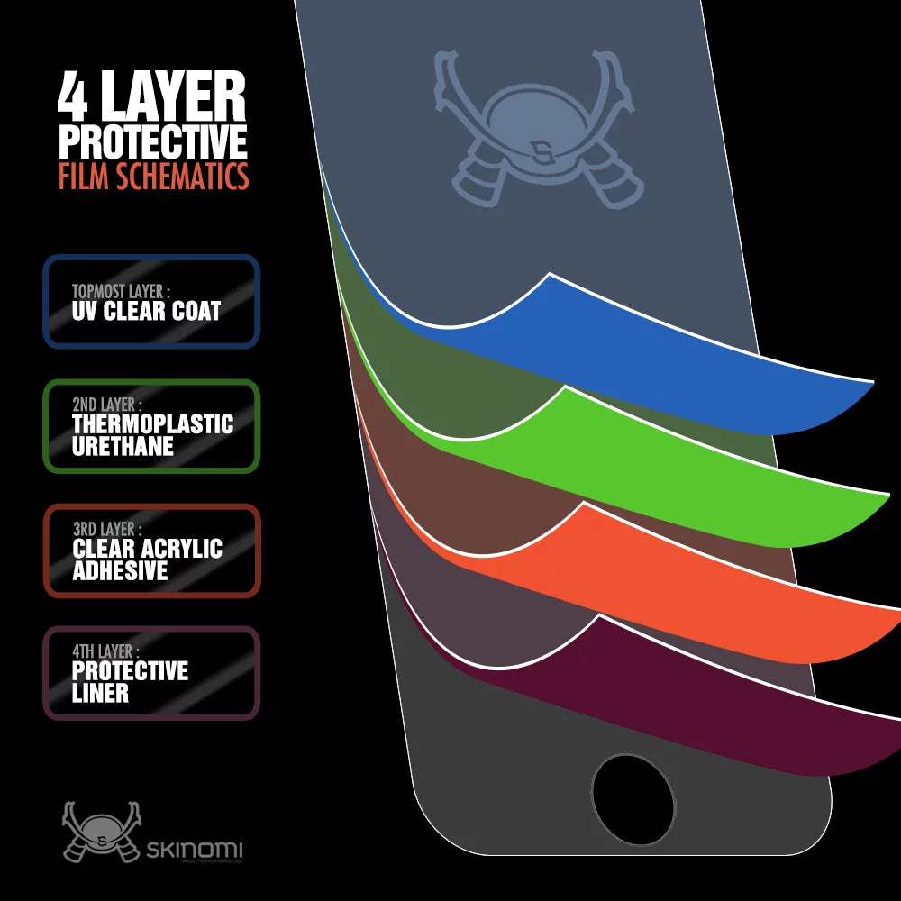 Skinomi Wood + Screen Protector for Sony Xperia X10 Mini Pro