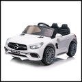 Mercedes-Benz Licensed Electric Kids Ride-On Car - 12V Battery Crimson Vehicle