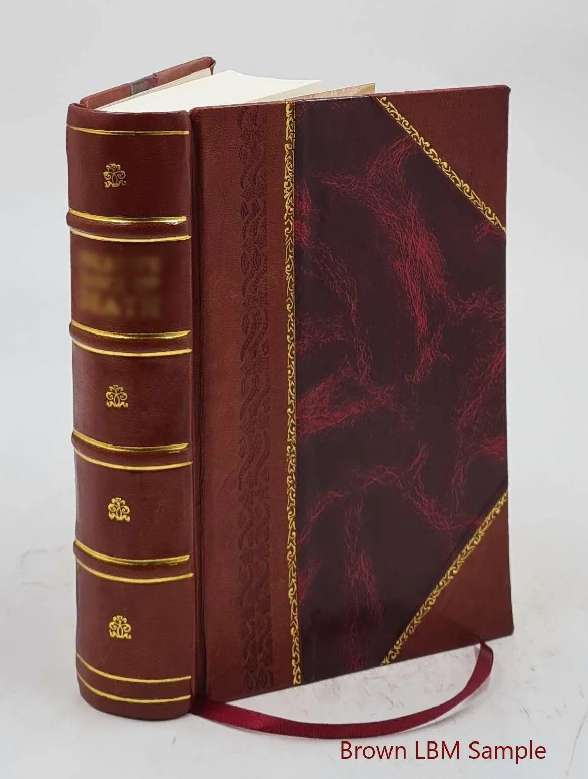 La prison d'Ã‰dimbourg / Walter Scott ; traduction de M.-L. Daffry de La Monnoye,... ; dessins de MM. H. Clerget, Ferdinandus, D. Maillart et Pellicer 1884 [Leather Bound]