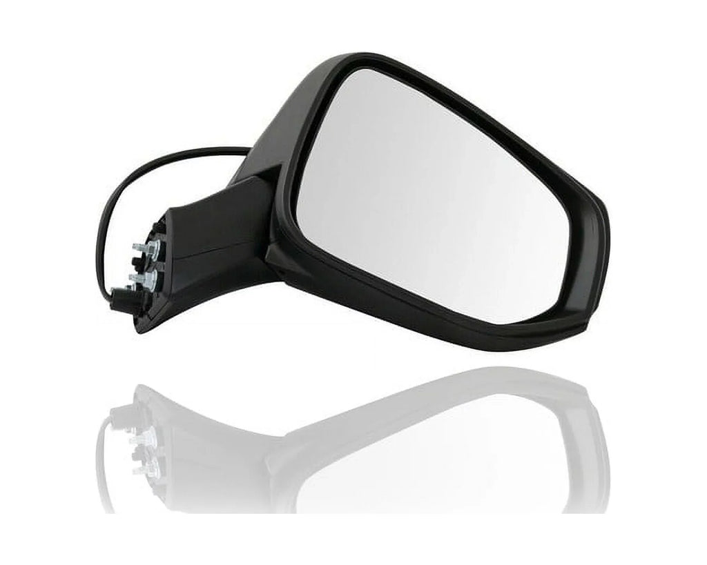 Door Mirror - Compatible/Replacement for '19-21 Toyota RAV4/Hybrid LE/North American Built - Non-Heated, Without Signal & Puddle Lamp & Blind Spot & Camera - Scarlet - Pair Set 879100R261, 879400R261