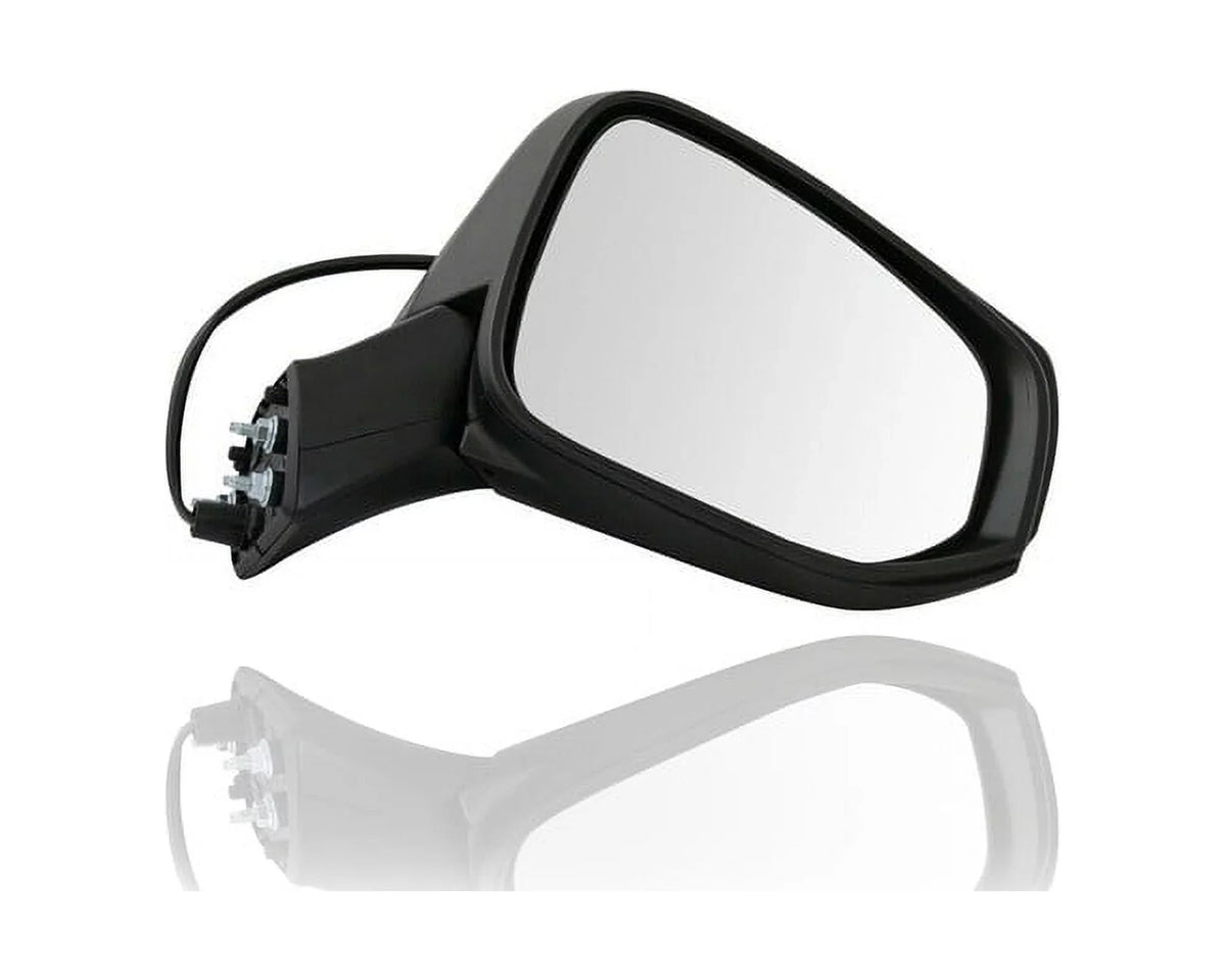 Door Mirror - Compatible/Replacement for '19-21 Toyota RAV4/Hybrid LE/North American Built - Non-Heated, Without Signal & Puddle Lamp & Blind Spot & Camera - Scarlet - Pair Set 879100R261, 879400R261