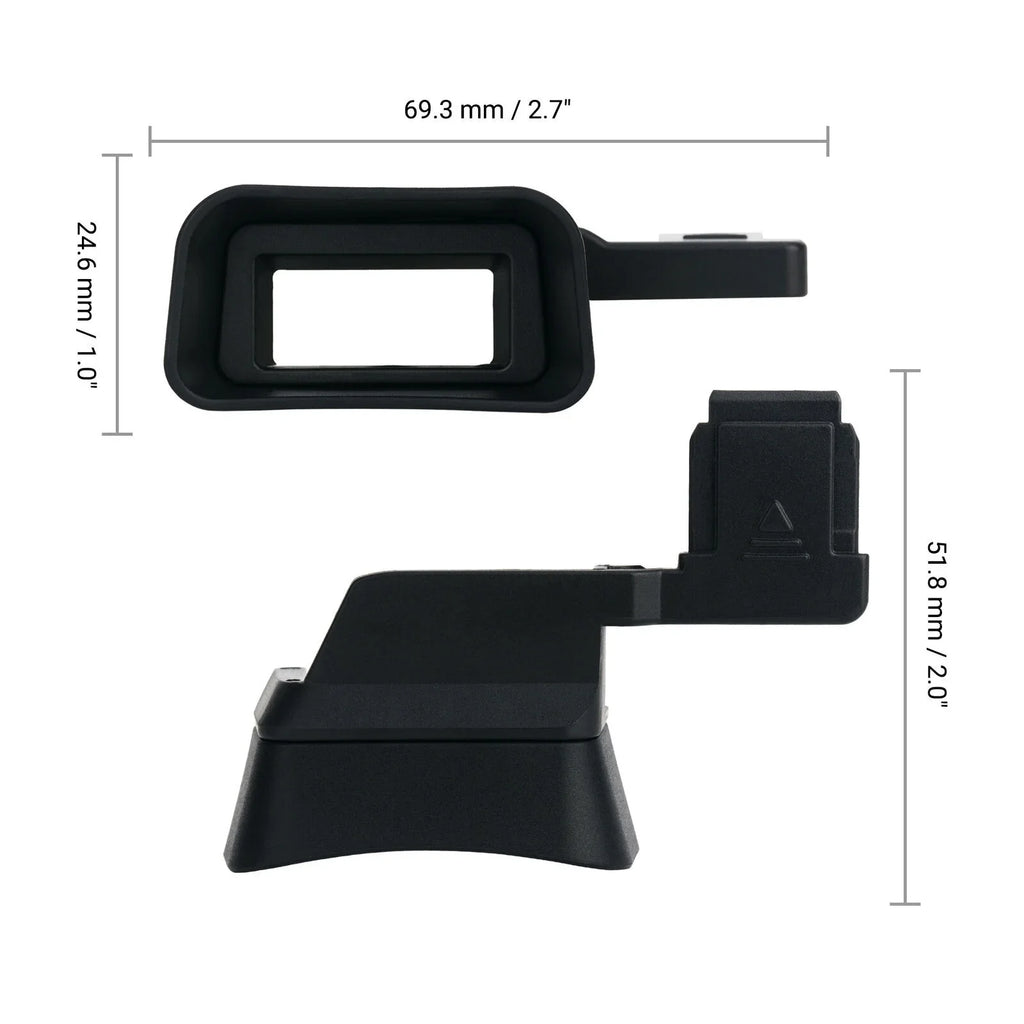 Extend Camera Eyecup Eyepiece Viewfinder for Sony A7C Alpha 7C ILCE-7C