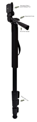 Professional Black 72" Monopod / Unipod (Quick Release) For Panasonic Lumix DC-LX100 II