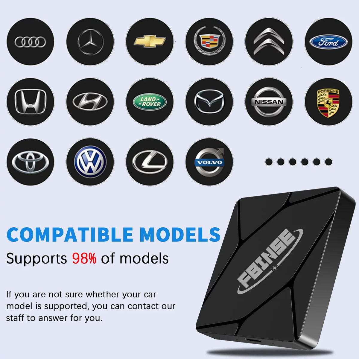Fbinse Scarlet To Wireless Carplay Adapter Carplay Dongle Connect