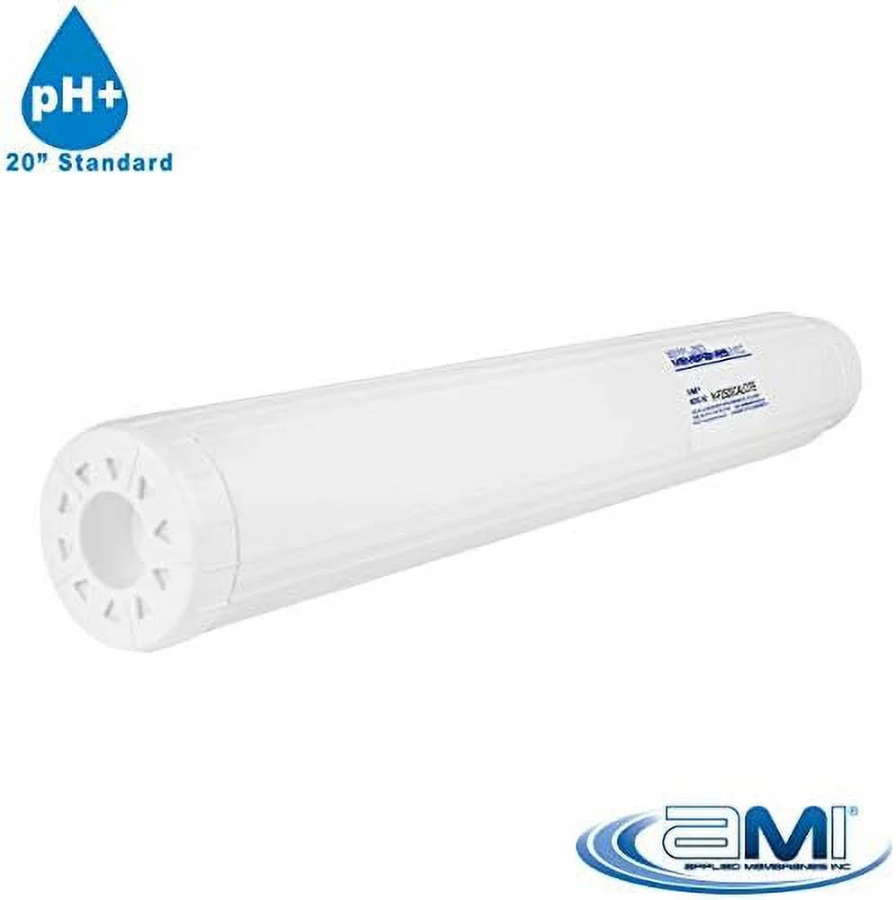 INC Ph Neutralization Water Filter Cartrid | Calcite Filter To Raise Alkalinity Of Low Ph Water | 20" Standard Fit Fits 20” Standard Filter Housing | H-F2520CALCITE (20" Standard)