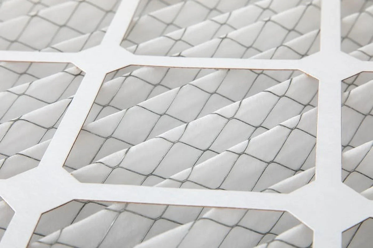 6 Pack of 10x24x1 MERV 10 Pleated Air Filters by Glasfloss. Actual Proportion 9-1/2 x 23-1/2 x 7/8