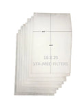 AmClean Comfort 16x25 AE 10 Replacement Media Filter Pad Refills Year Supply (4 Pack)