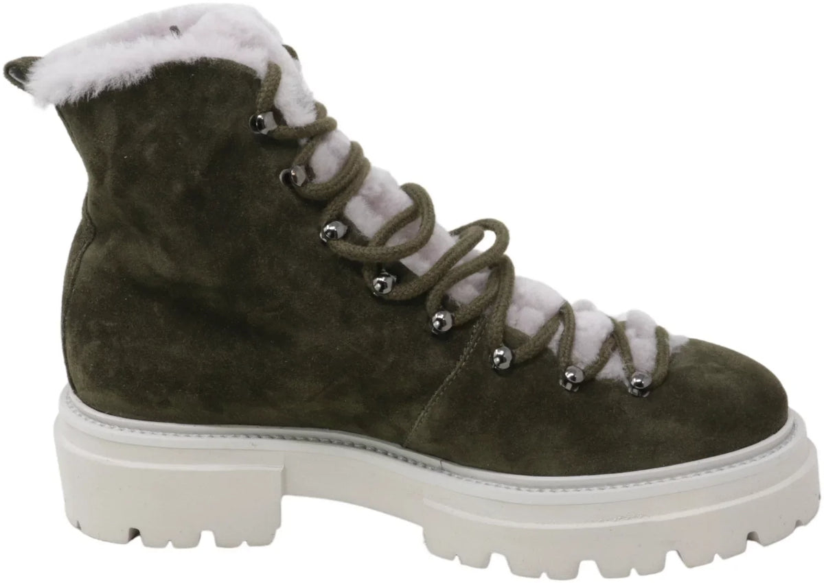 Kennel And Schmenger Feminine Bobby Suede Boot Bosco High-Top Leather Snow - 6M