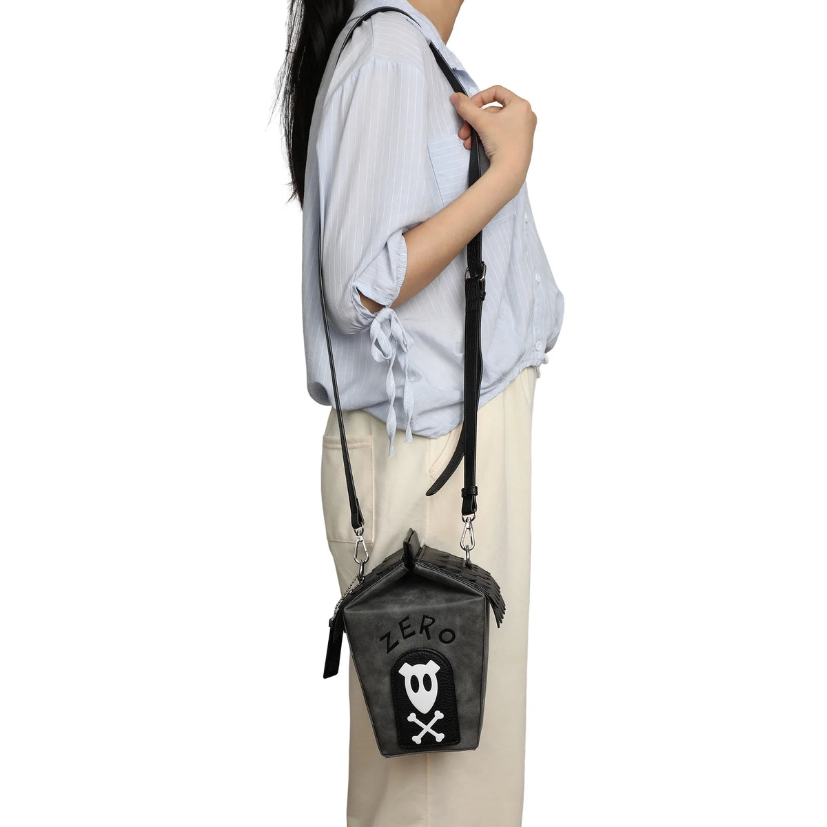 Nightmare Before Christmas Zero Dog House Feminine Novelty Crossbody Bag and Novelty Tombstone Wallet Gift Set