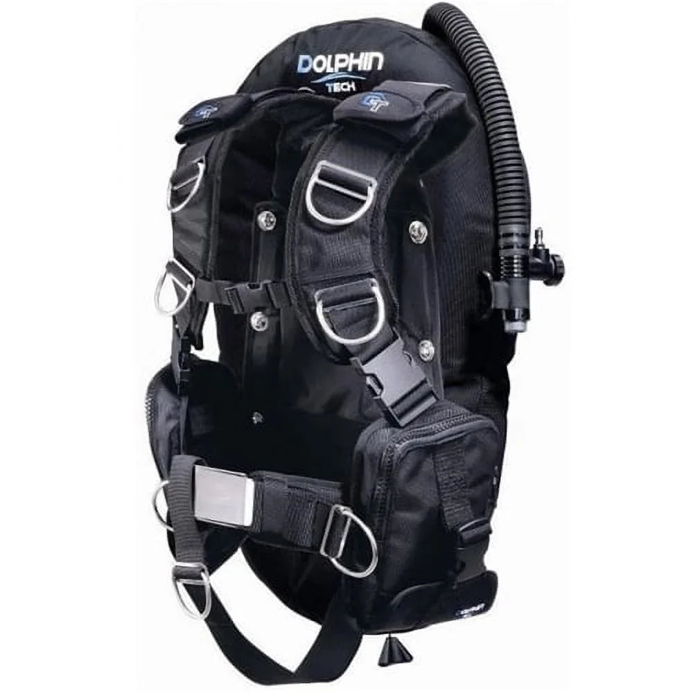 Dolphin Tech By IST JT-40D Single Tank BCD (One Measurement Fits All)