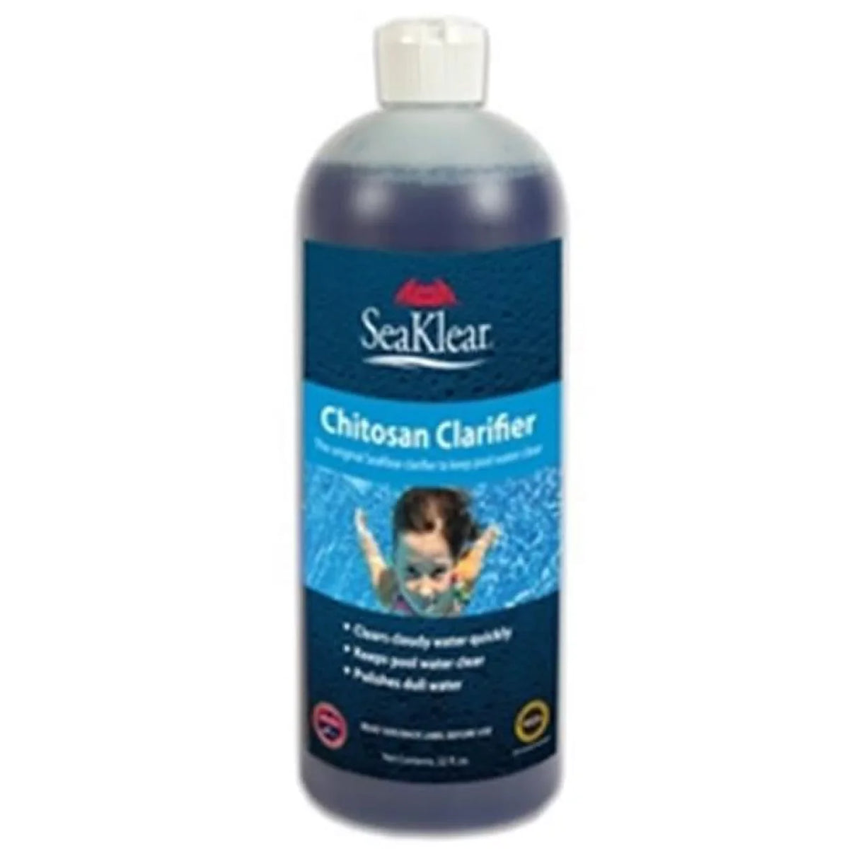 NC Brands L.P. NC90402EACH 1 qt. Pool Natural Seaklear Chitosan Clarifier