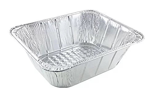 Handi-Foil Fit Extra-Deep TruFit Aluminum Foil Steam Table Pan w/Lid Comb (Pack of 100)
