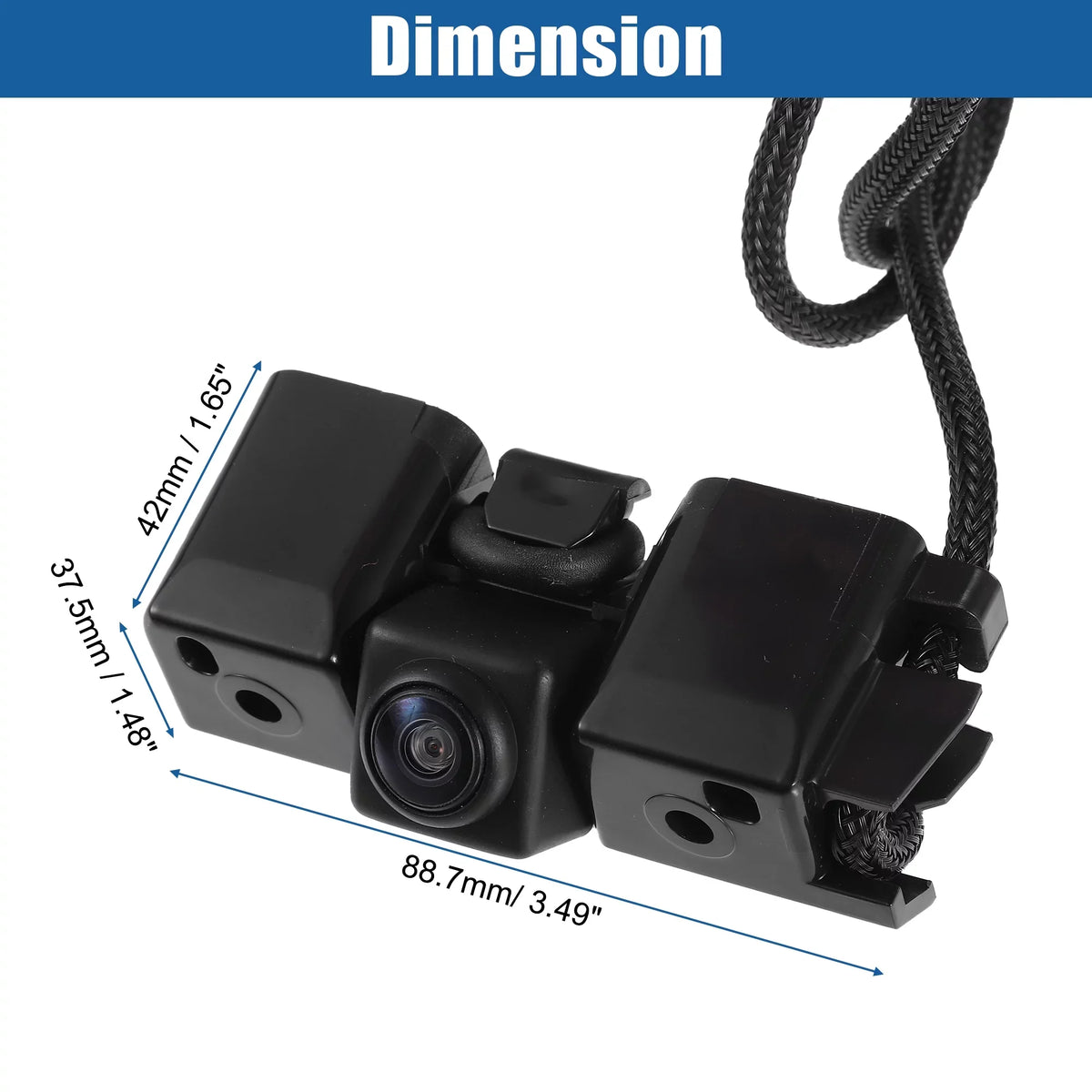 Unique Bargains Car Rear View Backup Parking Camera Replacement for Chevy Silverado 2500 3500 Black