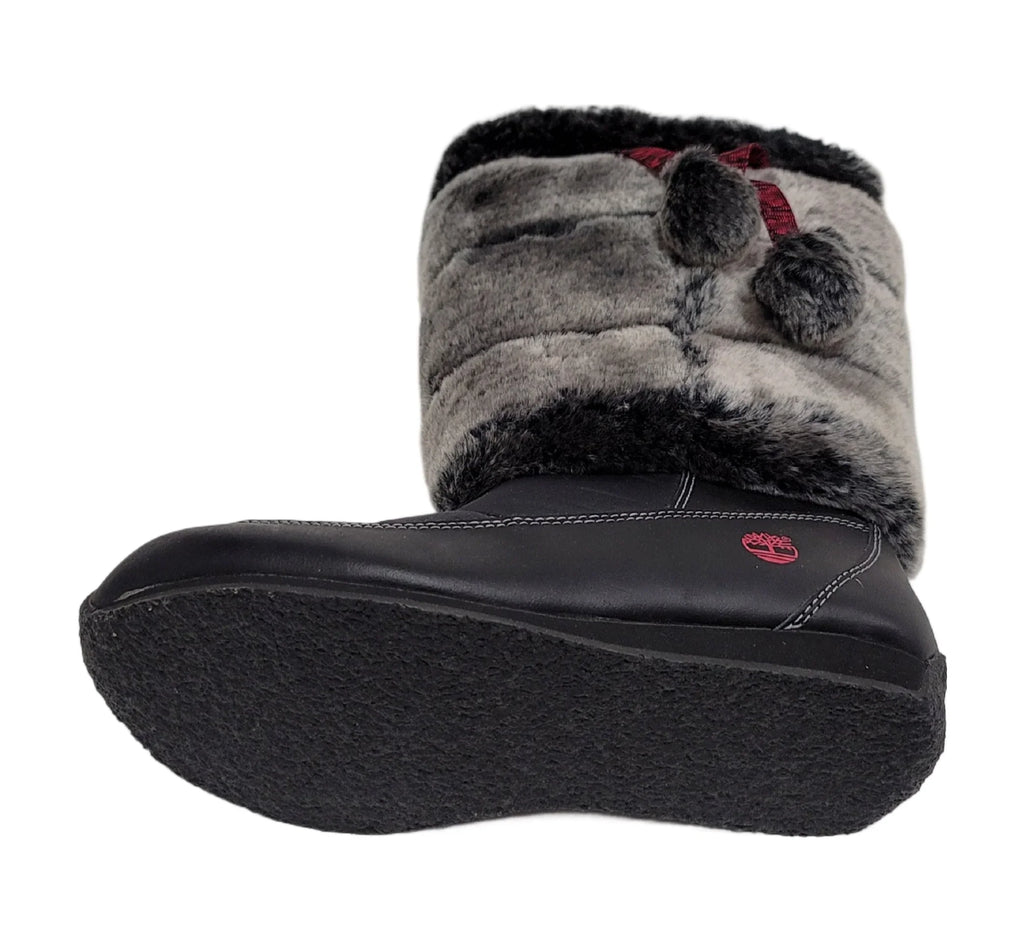 Timberland Junior Big Kid Winterberry Tall Fur Medium Boot Black 59994 Proportion 4.5 US