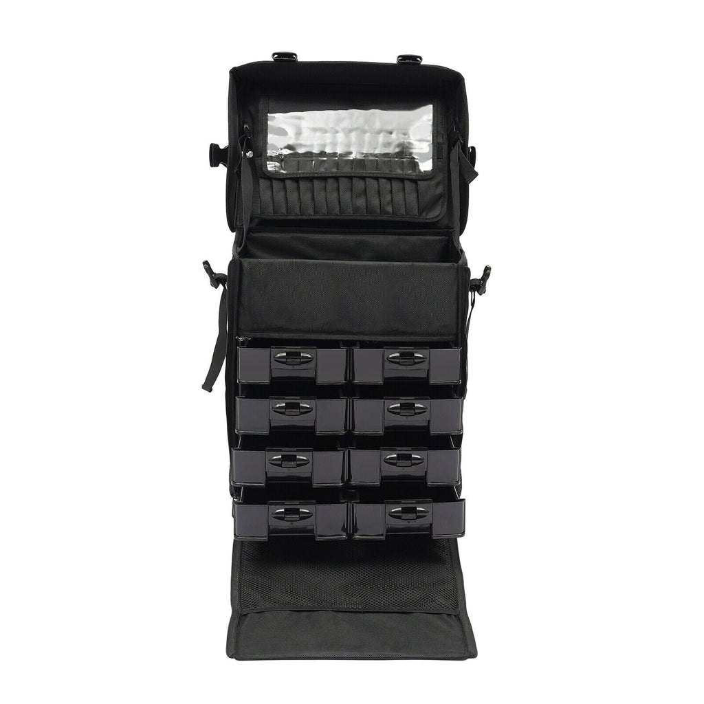 PRO Rolling Makeup Train Case Cosmetic Trolley Makeup Storage Modern