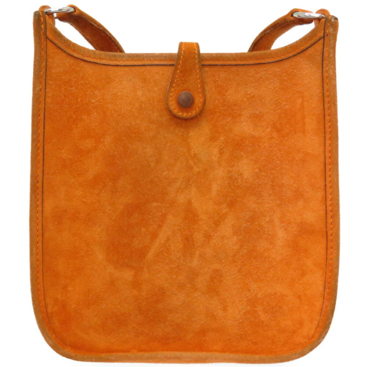 Pre-Owned Hermes Evelyn TPM Dobris Orange Shoulder Bag □ H Engraved 0069HERMES (Fair)
