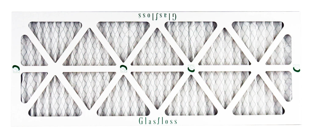 Glasfloss 12x30x1 - MERV 13 -Qty:6 - Furnace Air Filter - Made in USA (Actual Dimensions 11.5 x 29.5x7/8 inch)