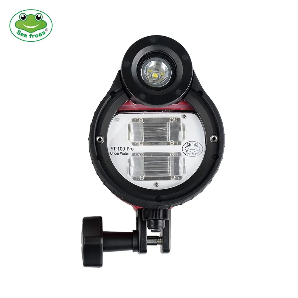 Sea frogs Flash lamp,Optic Cable Case With Optic Cable St-100- Waterproof Max. Waterproof Max. 100m/328ft 5600k With Optic 100m/328ft 5600k With Qisuo Dsfen