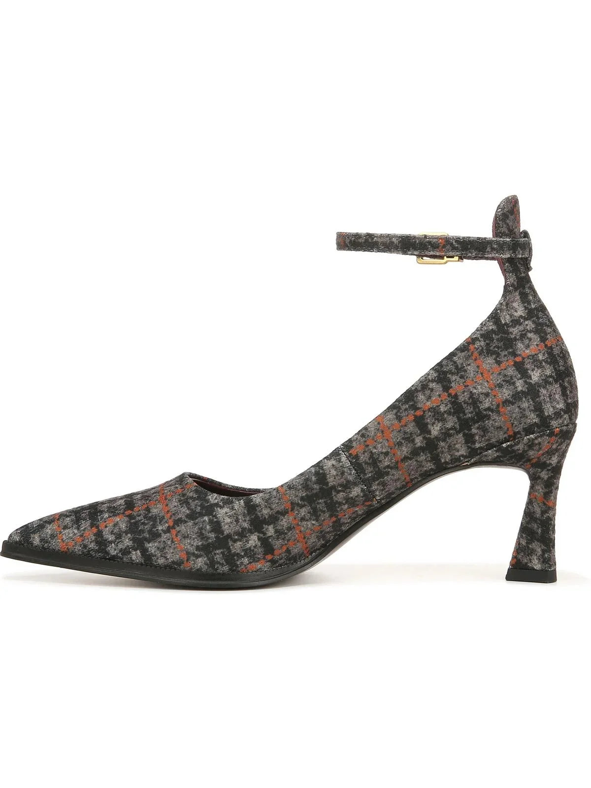 Franco Sarto Feminine Danielle Pattern Ankle Strap Pumps