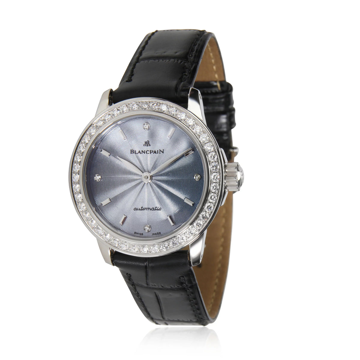 Blancpain Léman 2102 Ladies Watch in Stainless Steel Pre-Owned