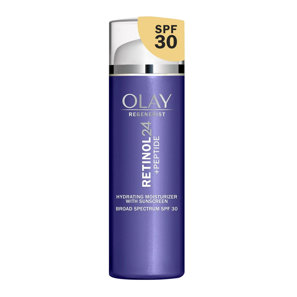 Olay Regenerist Retinol 24 + Peptide SPF 30 Hydrating Moisturizer with Sunscreen 1.7 oz *EN