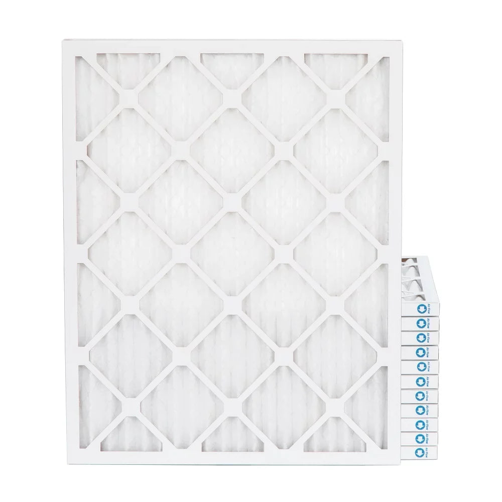 14x20x1 MERV 11, MPR 1000 Pleated AC Furnace 1" Air Filters by Pamlico. Case of 12. Actual Measurement 13-1/2 x 19-1/2 x 3/4