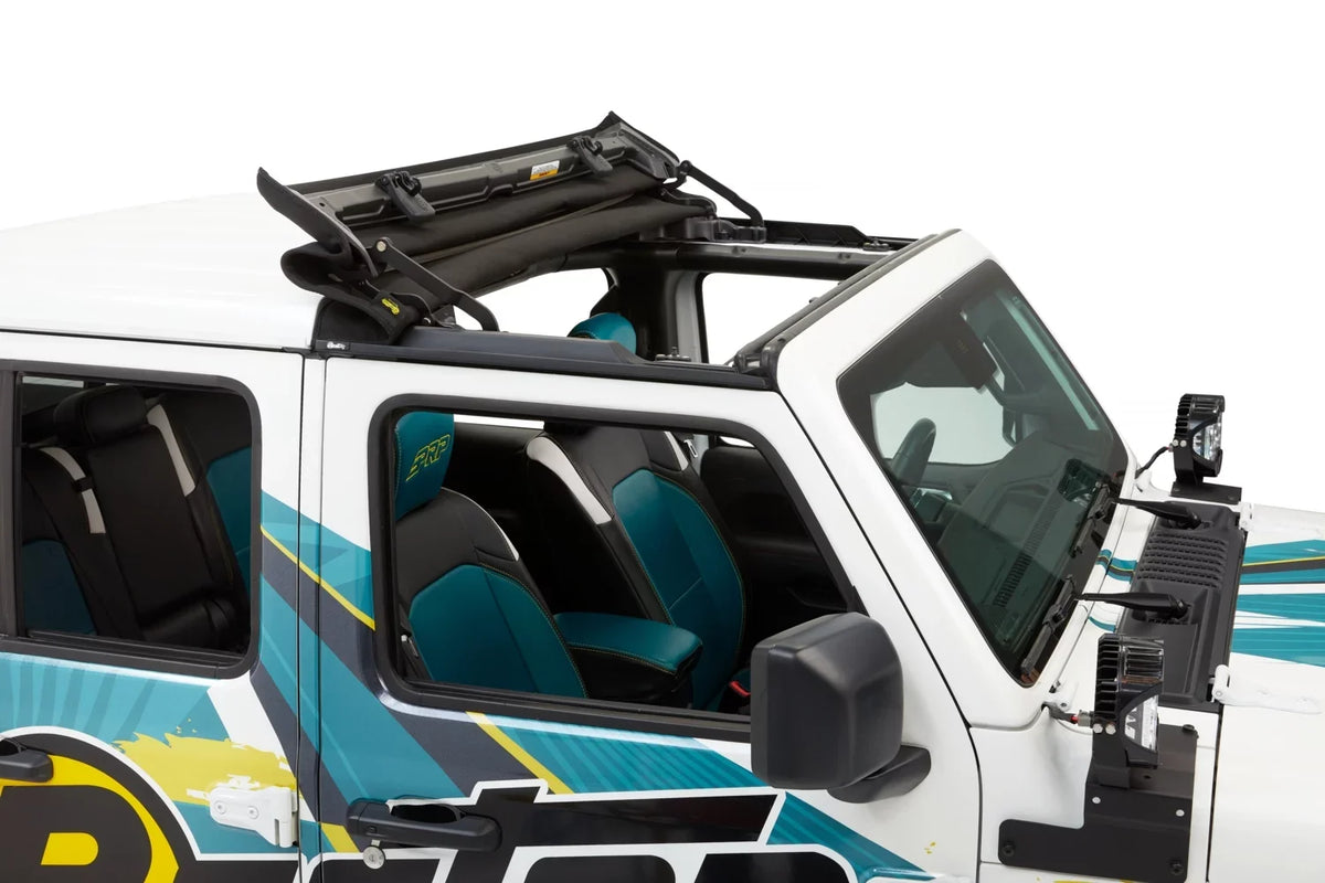 Bestop 52454 17 Sunrider For Hardtop Black Twill For Use W/Hard Top Superseded