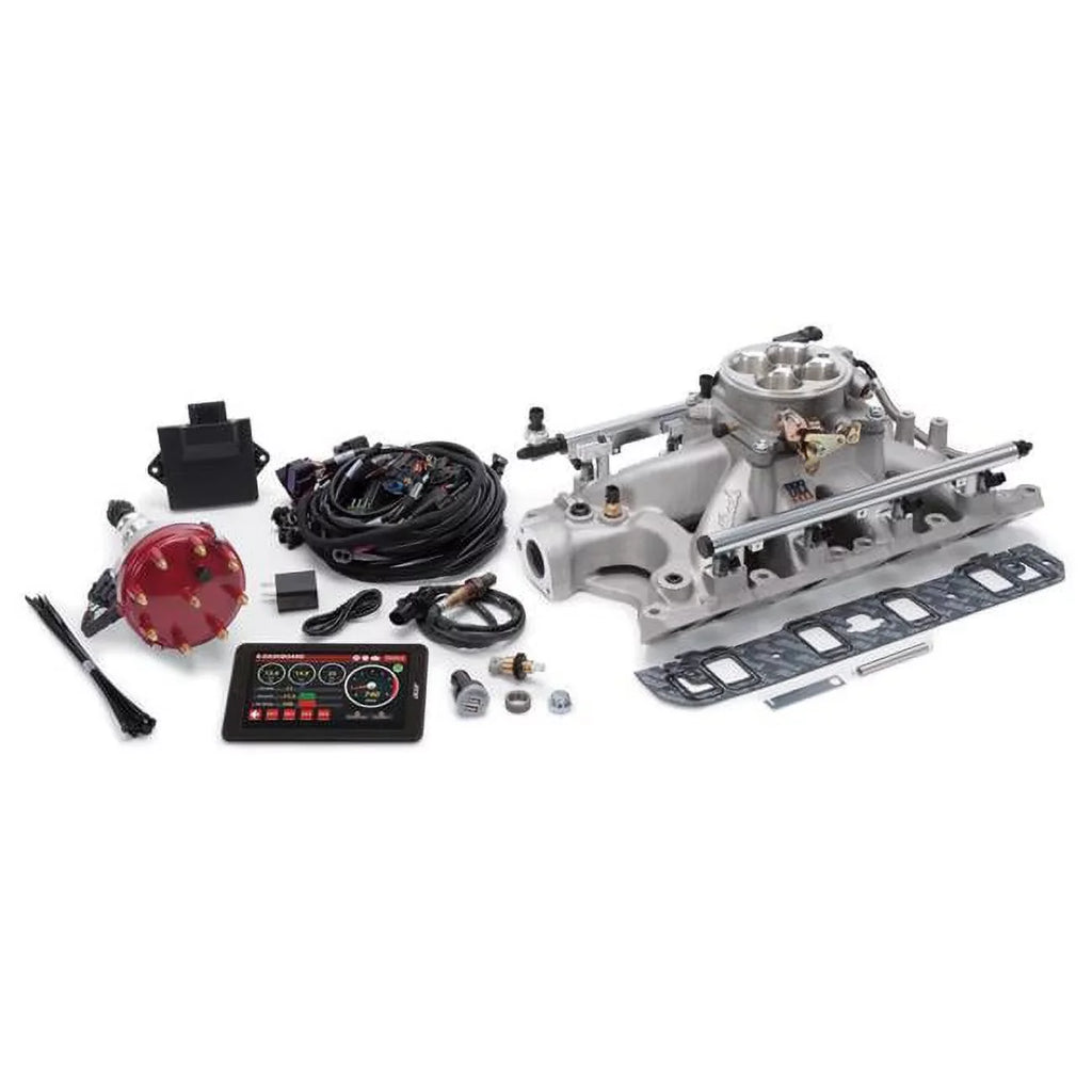 Edelbrock 35950 Pro-Flo 4 EFI Kit for Small Block Ford 351W 625 HP Fits select: 1977-1996 FORD F150, 1977-1997 FORD F250