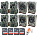 Browning 4PK Pro Scout Max HD Trail Camera, Security Box w/32GB M/Card & Reader