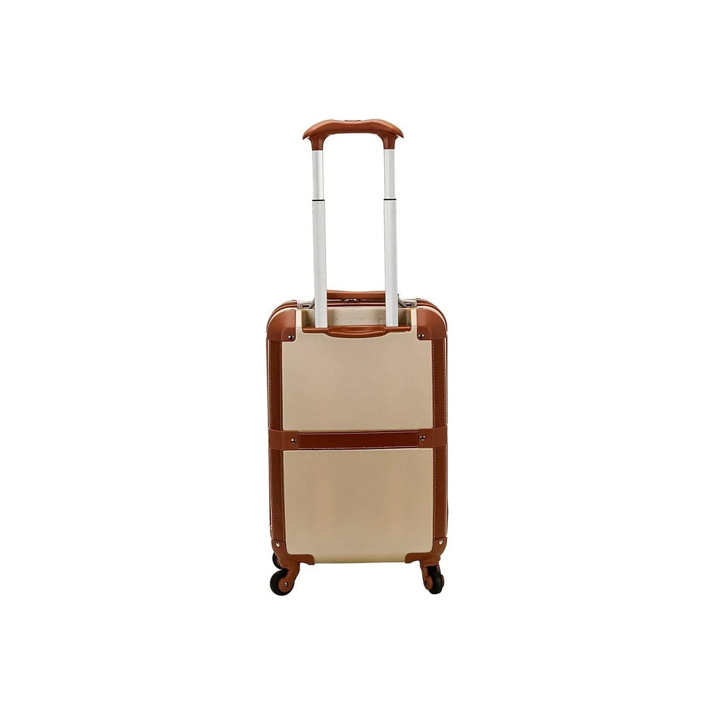 Rockland Luggage Stage Coach Hardside Rolling Trunk, F2291