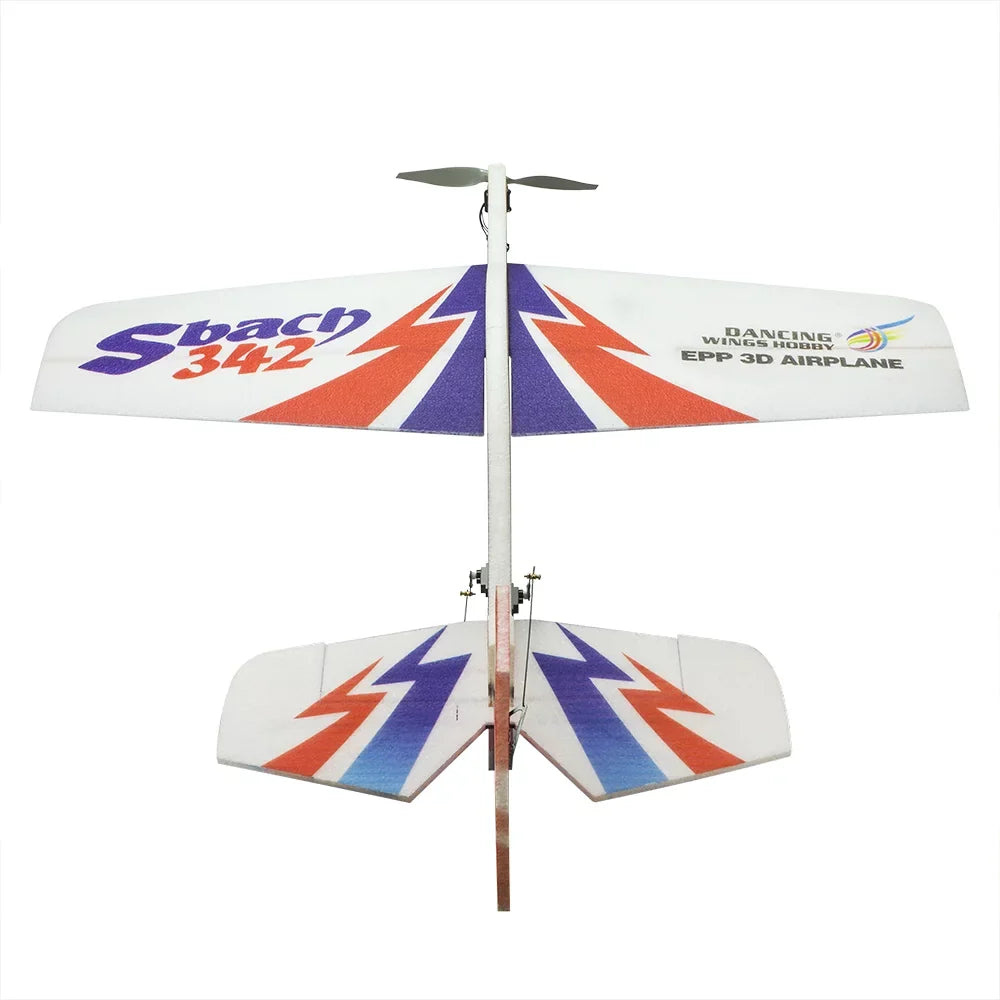 Carevas Dancing Hobby E1801 EPP RC Airplane 1000mm Electric Ruby SBACH342 RC Aircraft Unassembled KIT Version DIY Flying Model