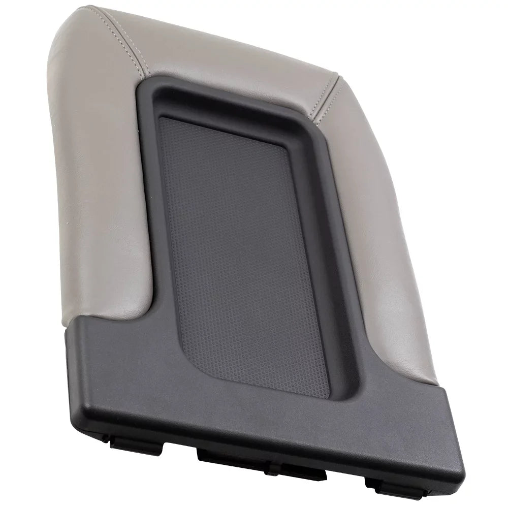 Brock Replacement Gray Center Console Lid Repair Kit Compatible with 2001-2006 Silverado Sierra Pickup Truck Tahoe Yukon & XL 19127365