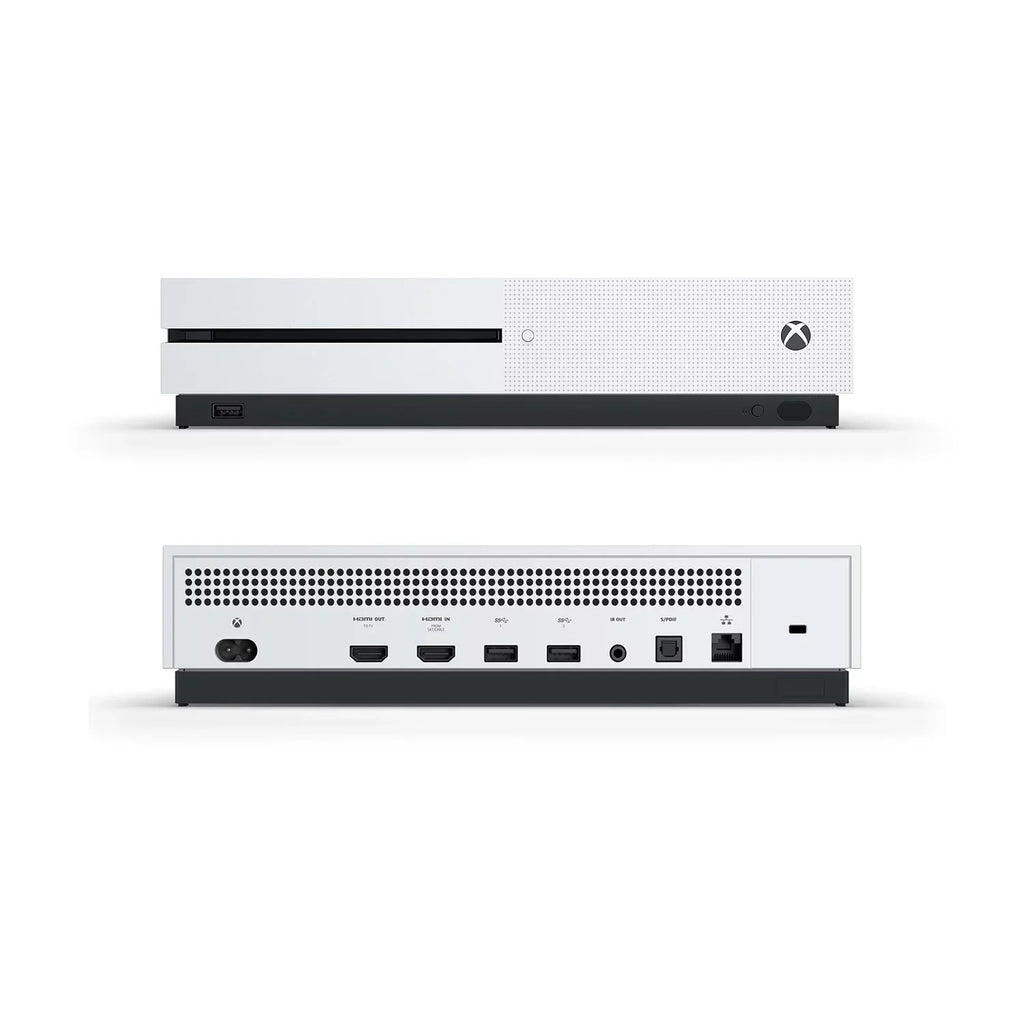 Used Xbox One S Console with Xbox One Wireless Controller 1TB - US/Canada, White