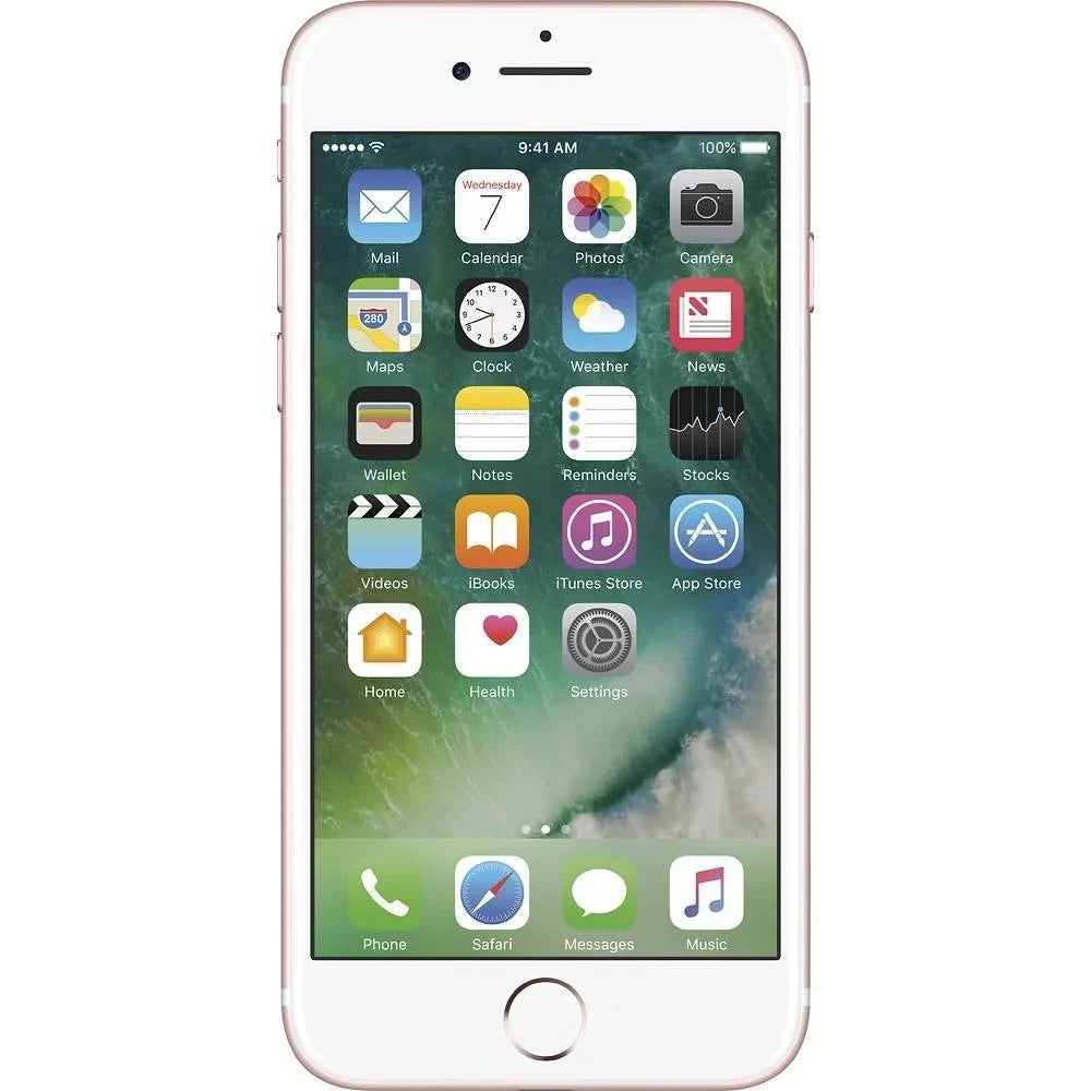 Burgundy iPhone 7 32GB Rose Gold (Cricket Wireless) (Refurbished)