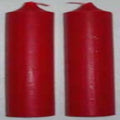 1/2" Ruby Chime Candle 20 pack-1
