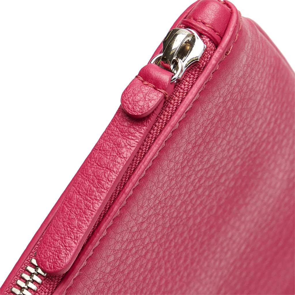 Pre-Owned Authenticated Balenciaga XS Everyday Pouch Calf Leather Rose Ladies (Good)